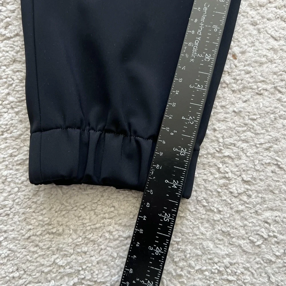 Proper Cloth Performance Jogger Pants Mens 34 Black Stretch Knit Elastic Waist